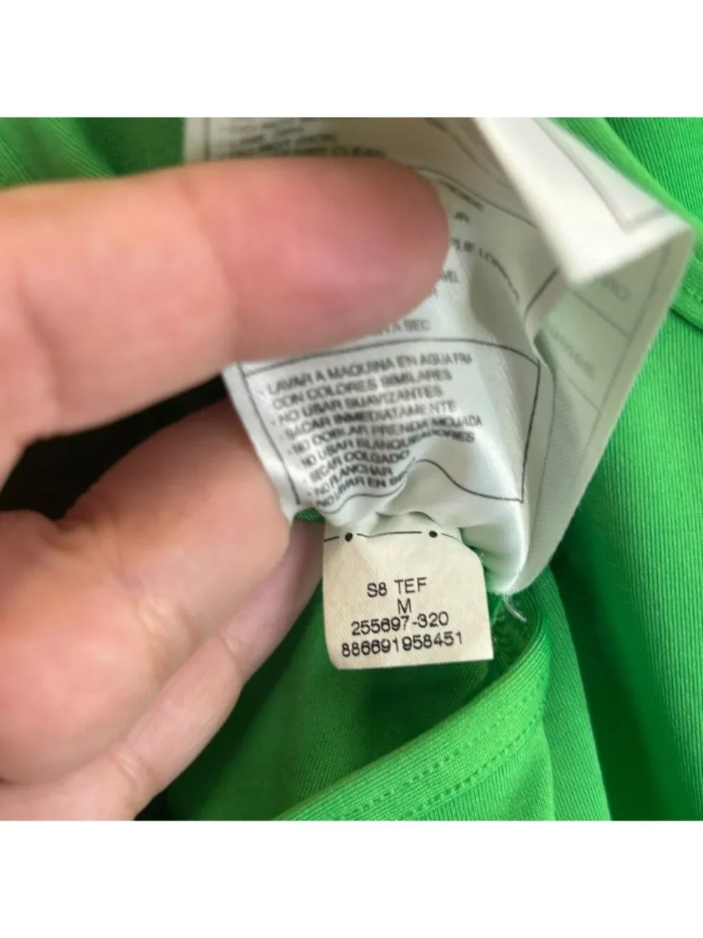 Nike Fit Dry Womens Medium Green Racerback Tank Top Running w Sports Bra 2008